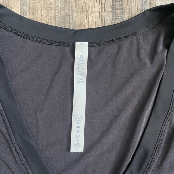 Lululemon black mesh top - Picture 5 of 7